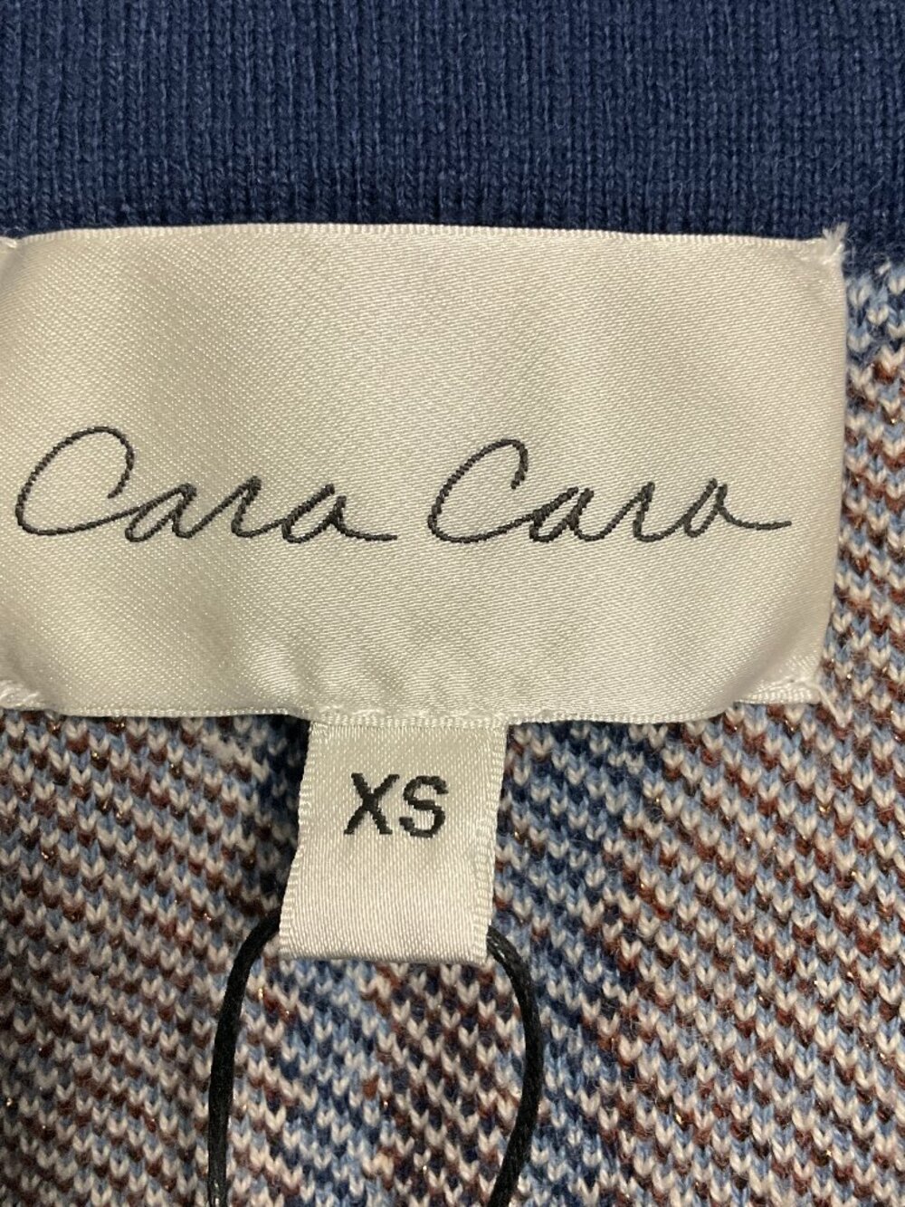 Cara Cara Fontaine Navy Knit Livi Jacket and Clara Skirt - Picture 4 of 5